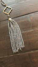 Load and play video in Gallery viewer, Beaded Tassel Necklace - Comet

