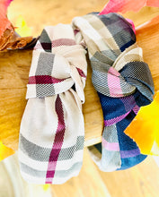 Load image into Gallery viewer, Fall Plaid Headbands

